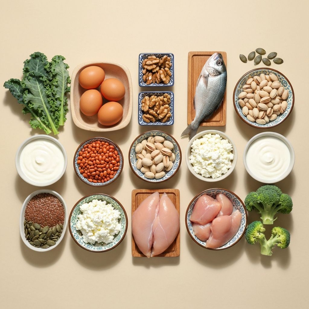 Protein-rich whole foods